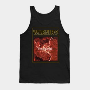 Warning Pochinki Tank Top